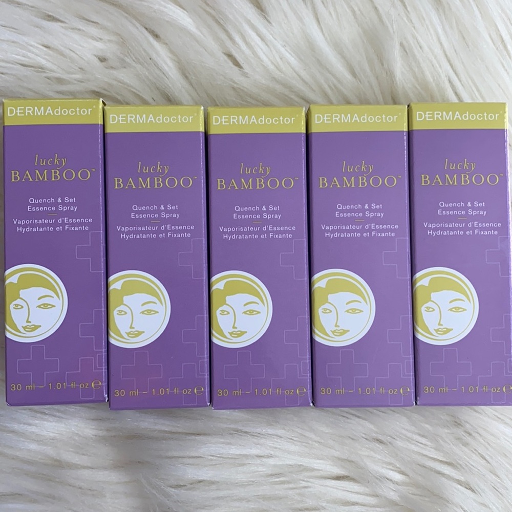 5pc Dermadoctor Lucky Bamboo Quench & Set Essence